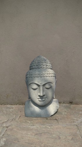 BUDDHA BUST 100CM FRONT 